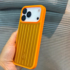 Protective Apple iPhone Back Cover - GrooveShield Aluminium iPhone 17 Pro Case - Style 5