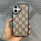 LogoLuxe Leather iPhone 17 Series Case
