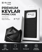 SLIVA i-Kevlar Aramid Fiber Slim Carbon Case