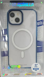 Protective Apple iPhone Back Cover - Blueo Dual Color Frosted Case with Magsafe for iPhone - Style 4