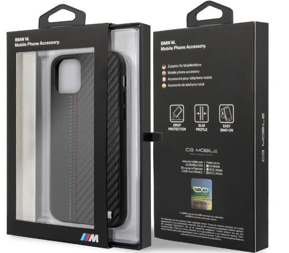 Carbon Fiber Case for iPhone with Dynamic Hard Case Black Shock Absorption Drop Protection