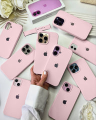 Liquid Silicon iPhone Case - Baby Blush Pink