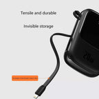 Qpow™ 10000mAh Power Bank with Type-C Cable Mobile Case by CoverMeUp - Style 29