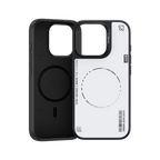 Protective Apple iPhone Back Cover - BENKS Basis Series Phone Case for iPhone 16 Pro Max (WHITE) - Style 2