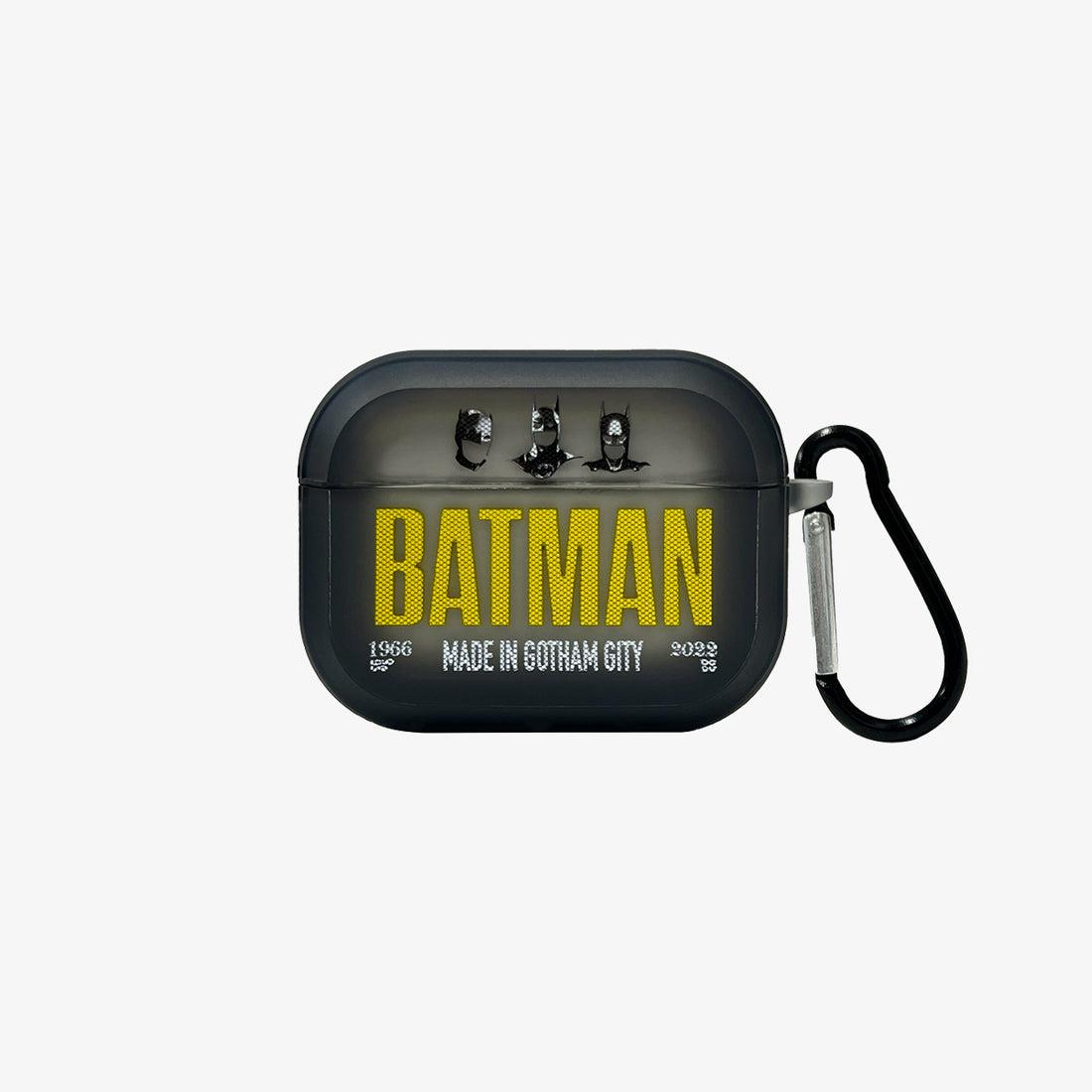 Batman Airpods Pro & Pro 2 Case – Smoke Transparent + Leather Grip