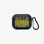 Batman Airpods Pro & Pro 2 Case – Smoke Transparent + Leather Grip Mobile Case by CoverMeUp - Style 4