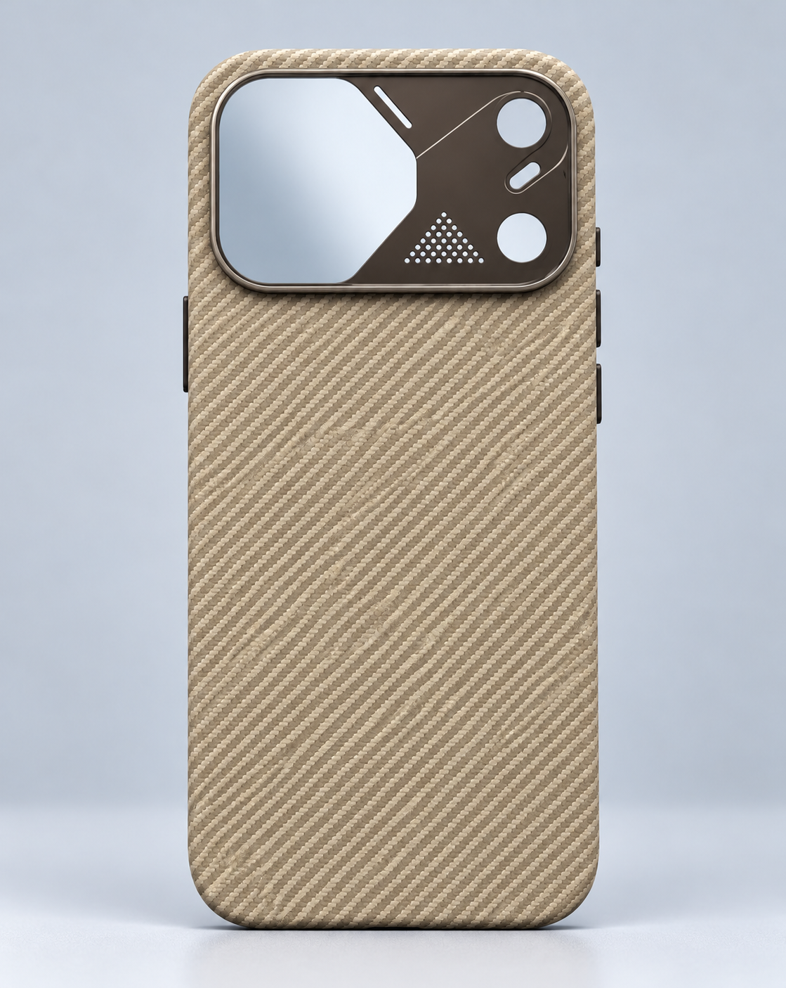 Luxo Life Fine Pore Metal Camera Protection Case-iPhone 17/18 Series