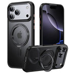 Protective Apple iPhone Back Cover - TPU Kickstand Case For iPhone - Style 3