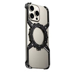 Protective Apple iPhone Back Cover - King X Mechanical Gear With Pivot Ring Stand Case For iPhone - Style 10