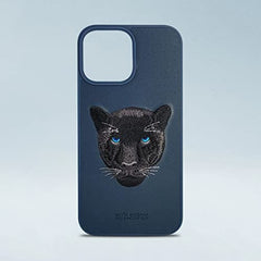 Blue Panther Design Phone Cover/Bumper/Phone Case Compatible for iPhone, Hard Cover, Anti Drop Protection,Full Camera Protection