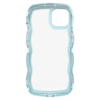 Minimals : Curvy Blue Mobile Case by CoverMeUp - Style 2