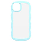 Minimals : Curvy Blue Mobile Case by CoverMeUp