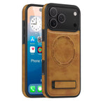 Protective Apple iPhone Back Cover - Leather Mocome Case For iPhone - Style 22