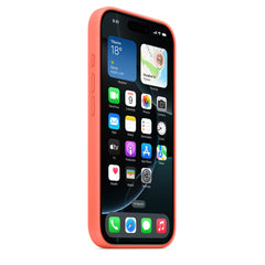 Logo Silicon Case for iPhone 16 Pro (Tangerine)