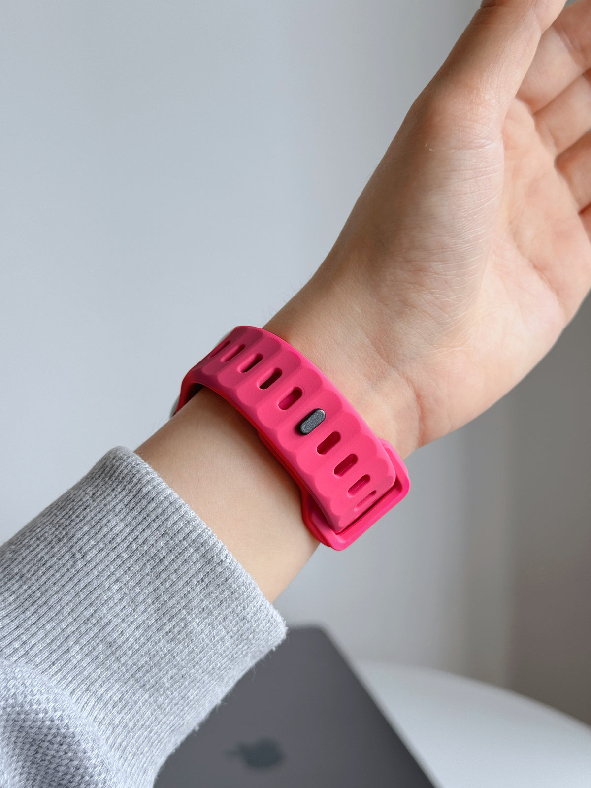 New Style Silicon Watch Band 38/40/41/42 mm (Pink)