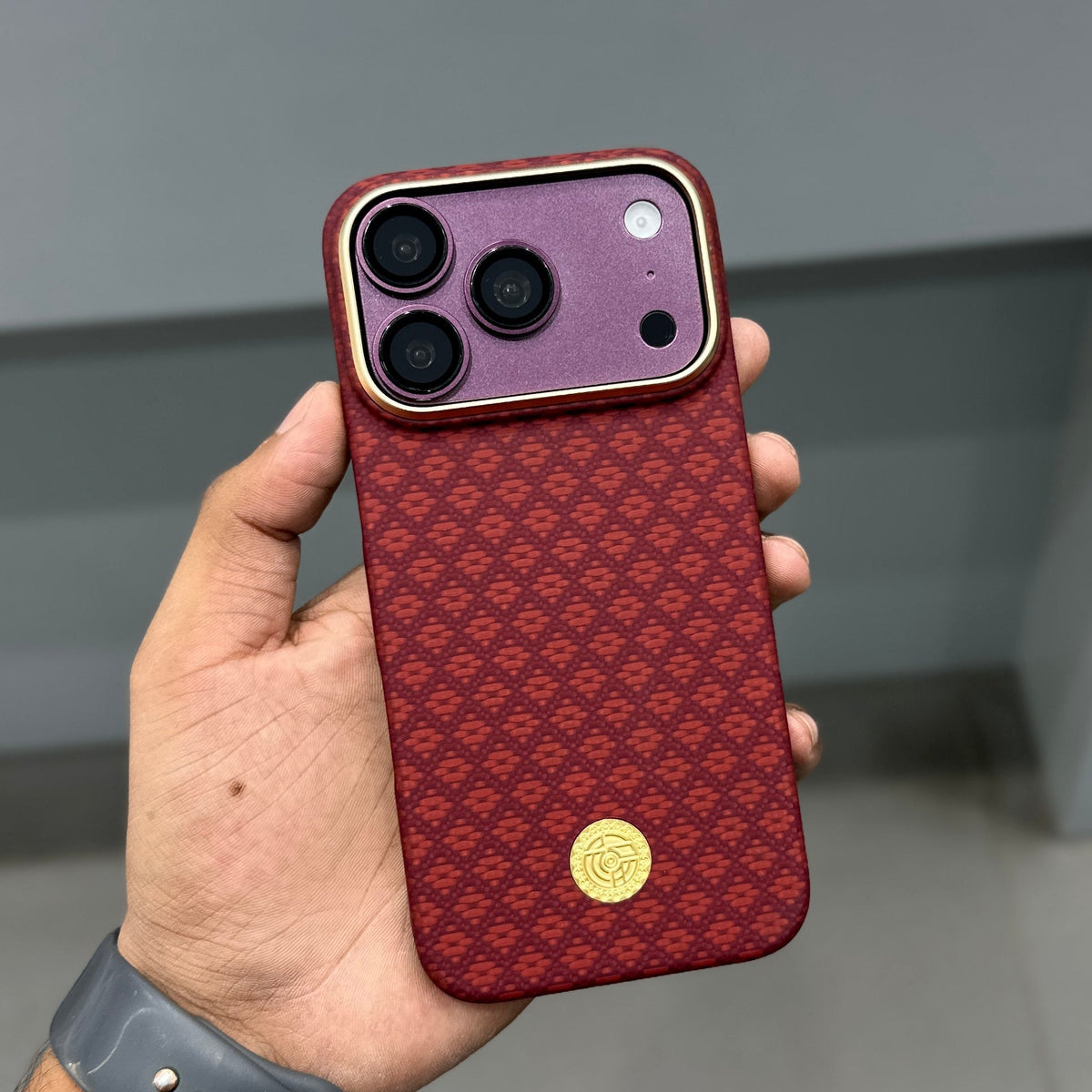 BENKS ARMORG RID CASE - RED GOLD ( No. 4042 )