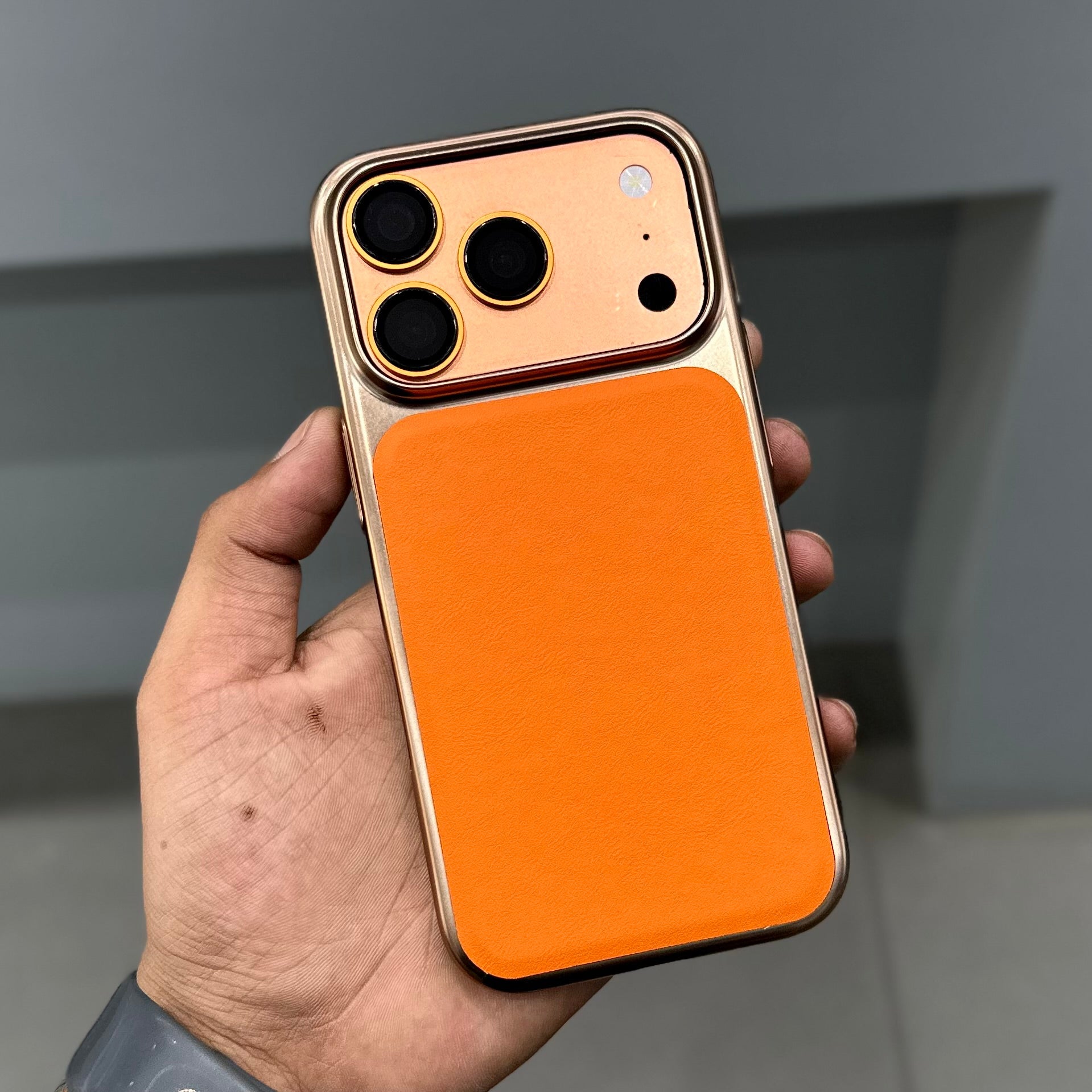 LITO CROME LD CASE - ORANGE ( No. 3663 )