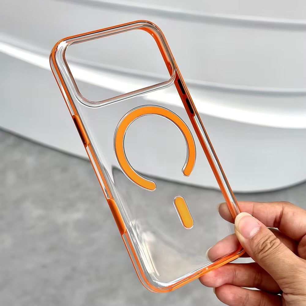Protective Apple iPhone Back Cover - CrystalGuard Clear iPhone 17 Pro Case - Style 4