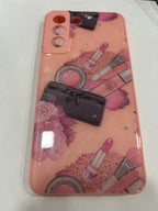 Glitter Printed Silicon Hard Case for Samsung Galaxy S21 FE Mobile Case by CoverMeUp