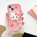 Protective Apple iPhone Back Cover - Kitty Pop- Out Game Silicone Case for iPhone - Style 2