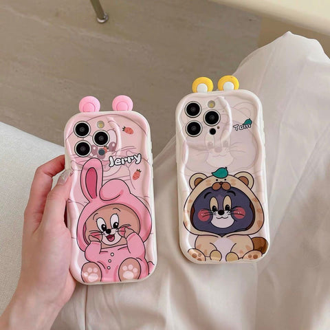 Tom & Jerry Cute Cartoon Case for iPhone