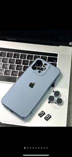 Protective Apple iPhone Back Cover - AG Glass Case for iPhone - Style 2