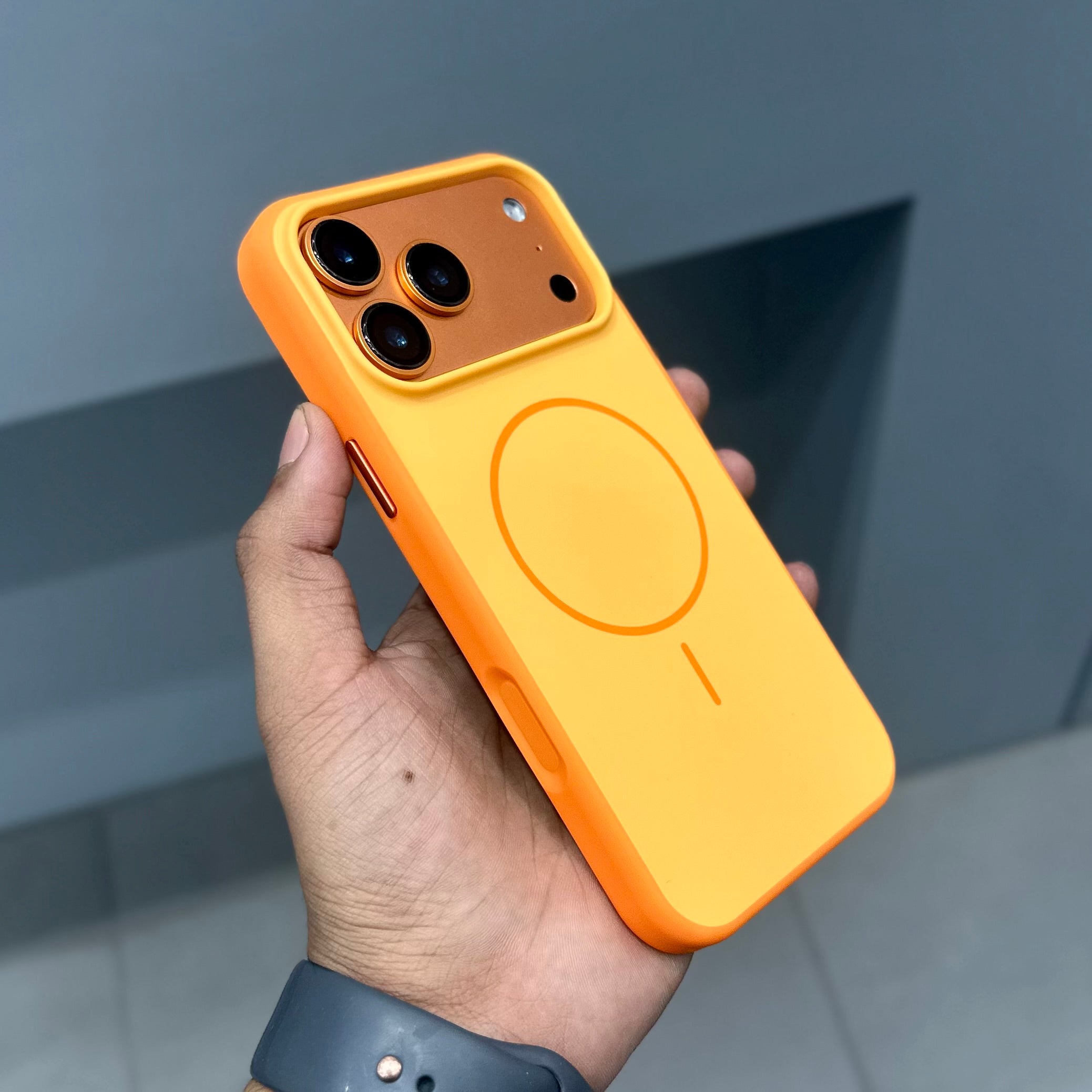 ROCKET LOOP CASE WITH MAGSAFE - ORANGE ( No. 2660 ) Mobile Case by CoverMeUp - Style 2