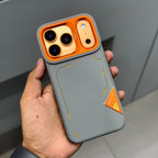 KAJSA FEAT UREASTC - GREY ORNAGE ( No. 2611 ) Mobile Case by CoverMeUp