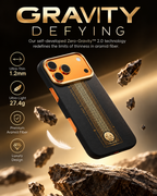 Raptic Aramid Geotik fortune Case for iPhone 17/18 Pro & Pro Max - iPhone 17 Pro Max / 18 Pro Max - Black