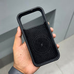 Pita with Magsafe Case - Black carben fiber ( No. 2163 ) Mobile Case by CoverMeUp - Style 3