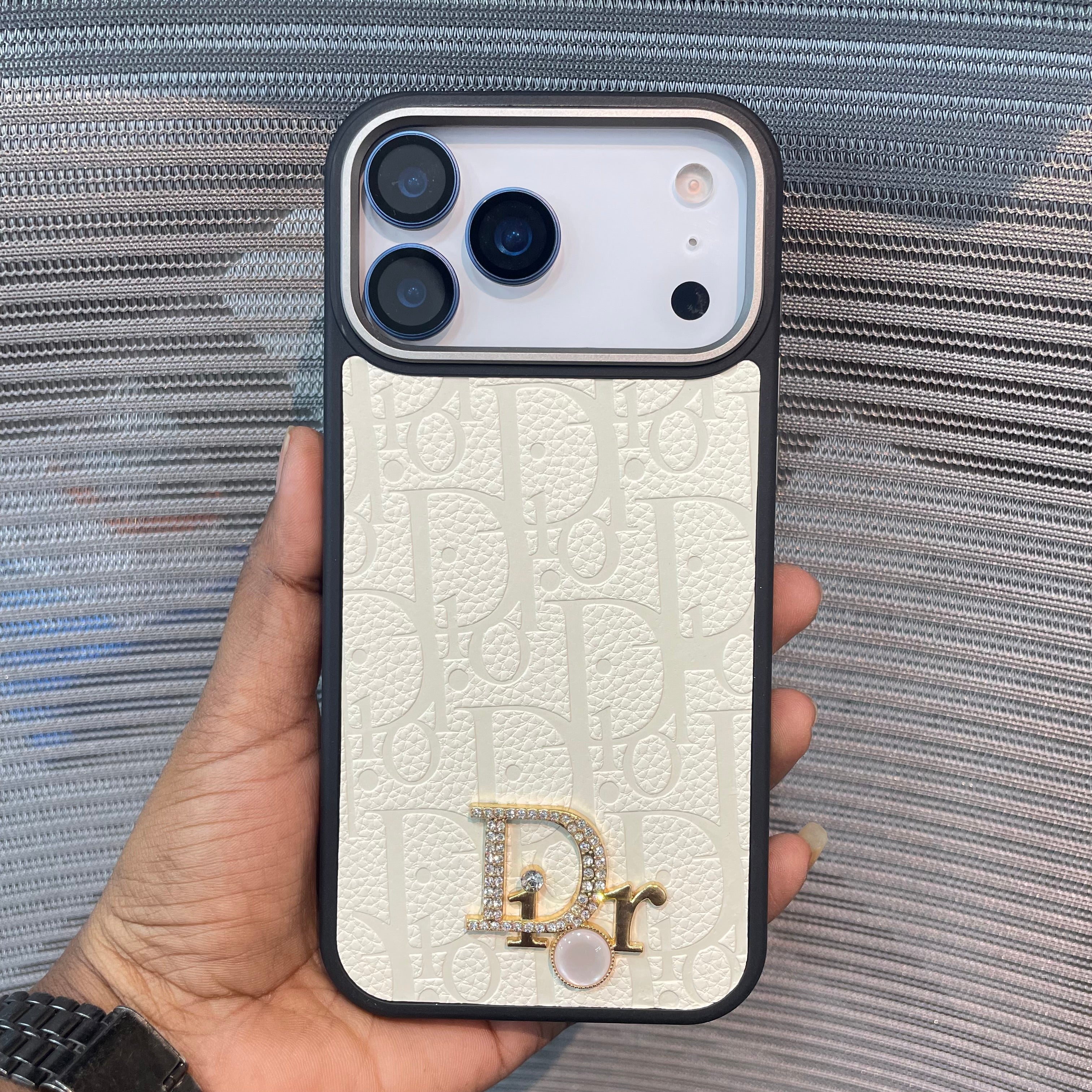 LogoLuxe Leather iPhone 17 Series Case