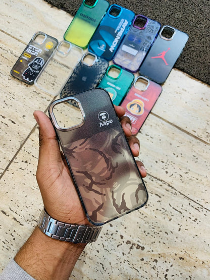 AAPE CASE WITH BOX PACKING FOR iPhone