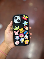 Protective Apple iPhone Back Cover - Toy Story Embossed Silicone iPhone Case - Style 3