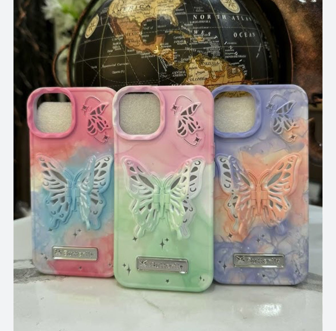 Cute Butterfly with Wings Case for Iphone