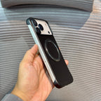 Protective Apple iPhone Back Cover - Axis Stand MagSafe iPhone 16 Series Case - Style 17