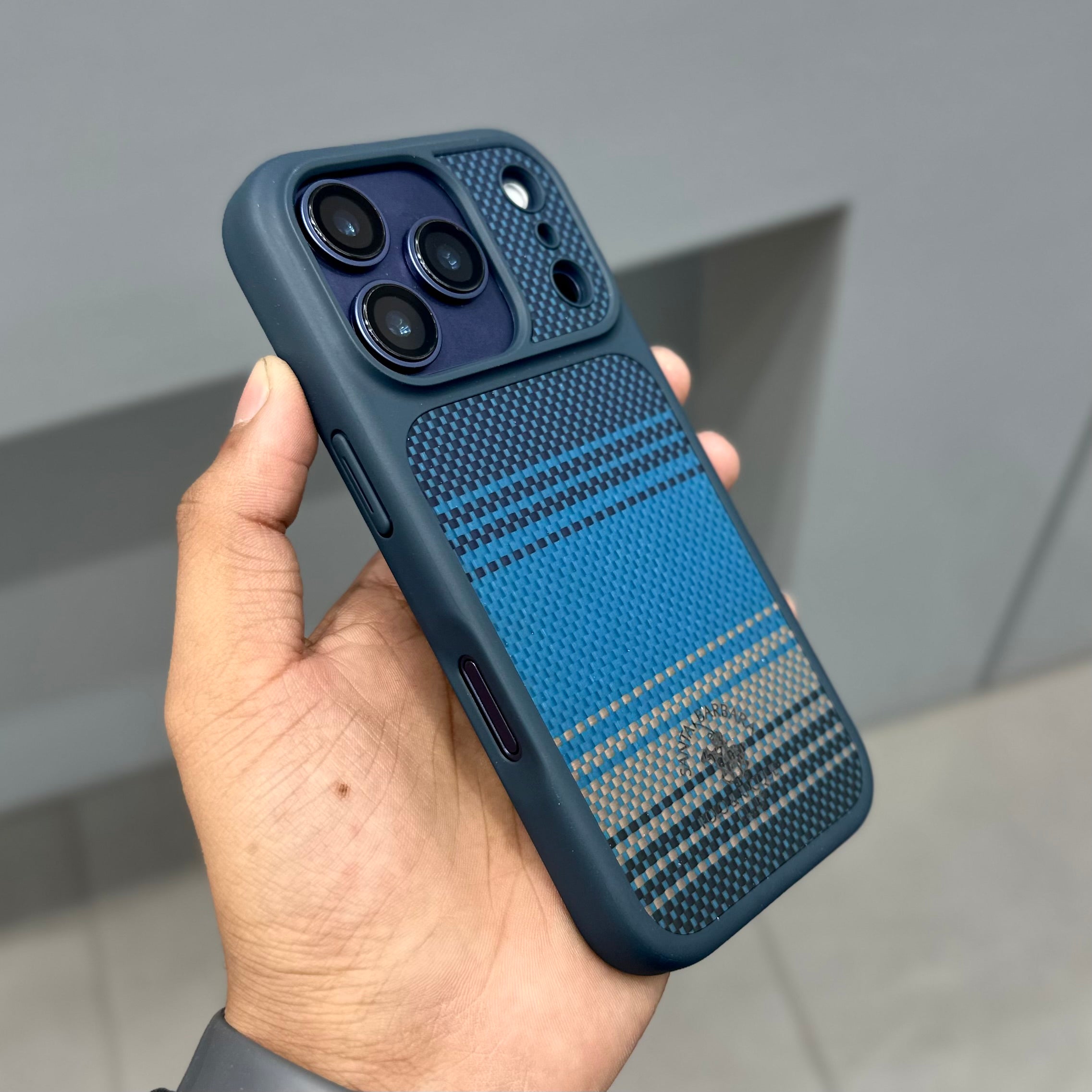 SANTA BARBARA KYLE SERIES - BLUE ( No. mag ) Mobile Case by CoverMeUp - Style 3