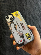 Protective Apple iPhone Back Cover - CHIP PRINT CASE FOR IPHONE WITH MAGSAFE SUPPORT - Style 11