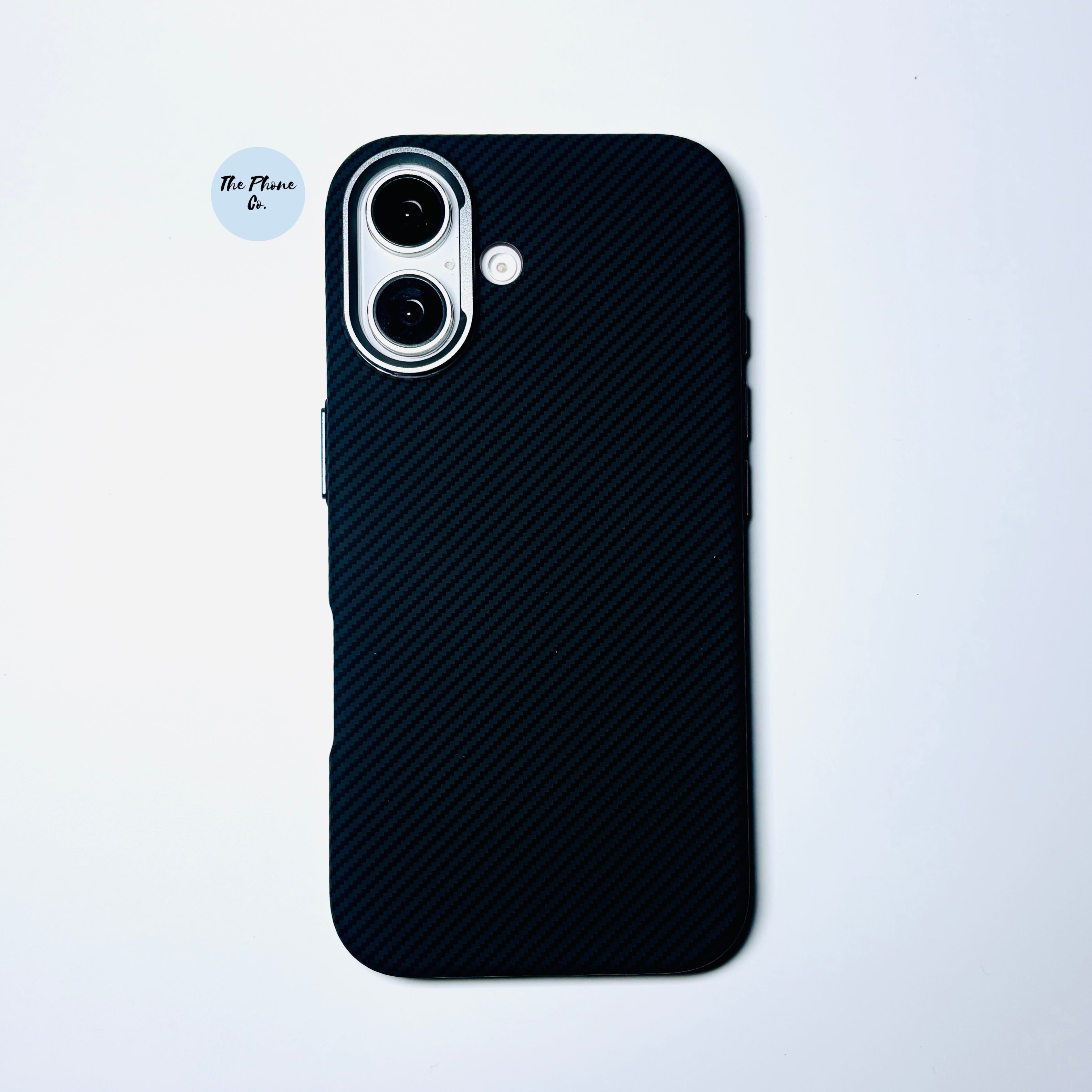 Protective Apple iPhone Back Cover - Carbon Fiber iPhone Case - Style 7