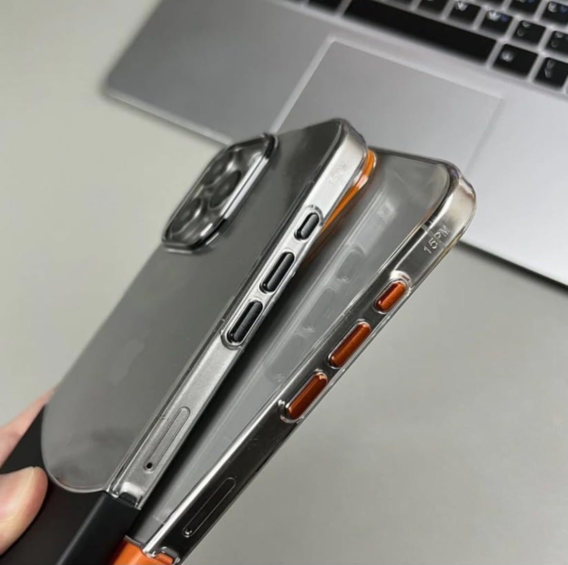 Dual Tone Snap in Back Case for iPhone & Samsung