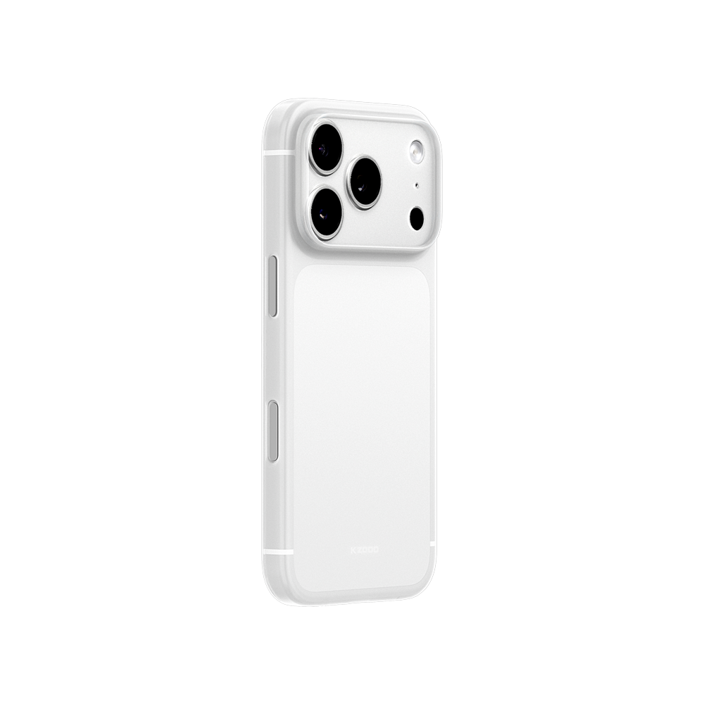 KZDOO Air Skin Ultra Slim Case for iPhone 17 pro max (Clear)