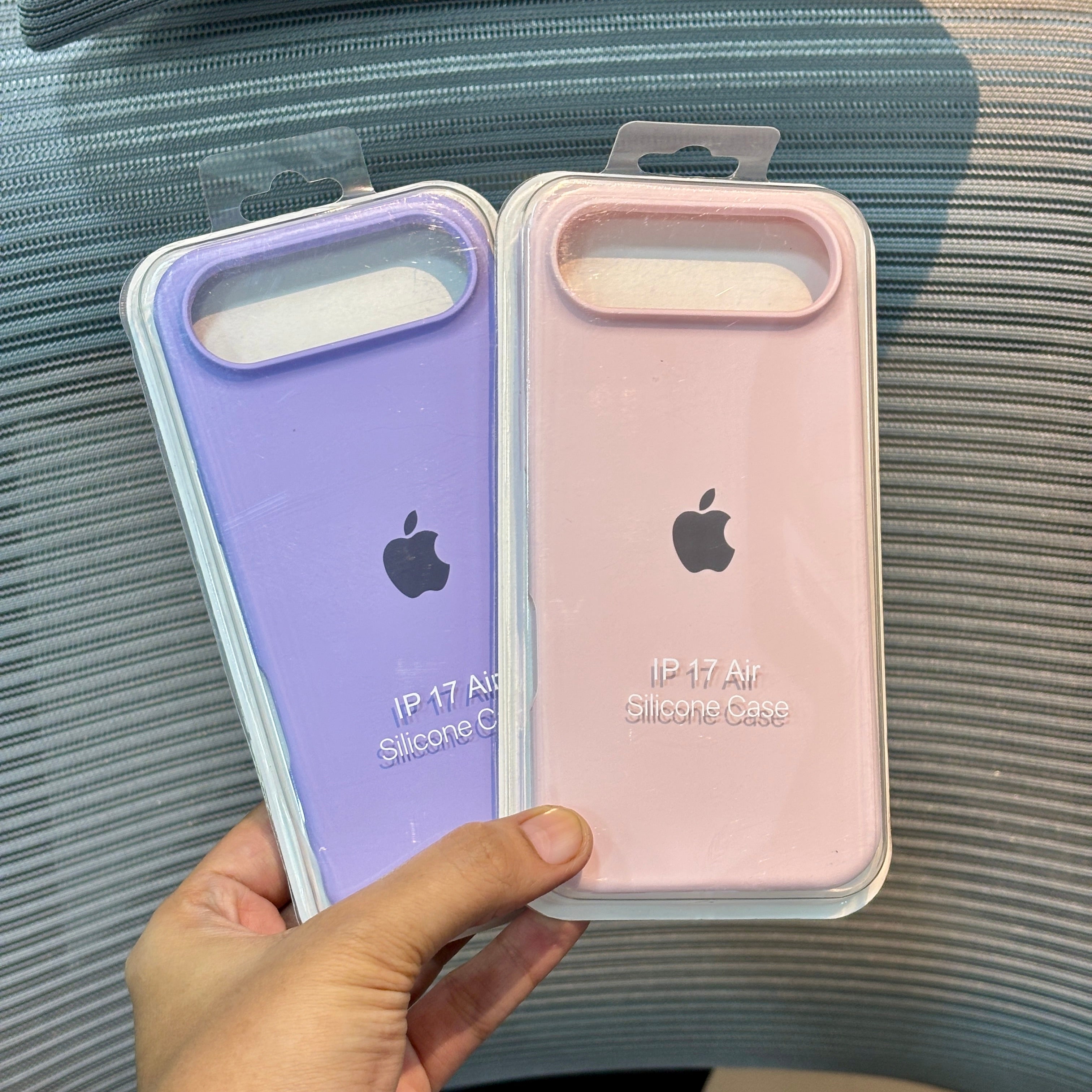 Protective Apple iPhone Back Cover - SilkFur Liquid Silicone iPhone Air Case - Style 6