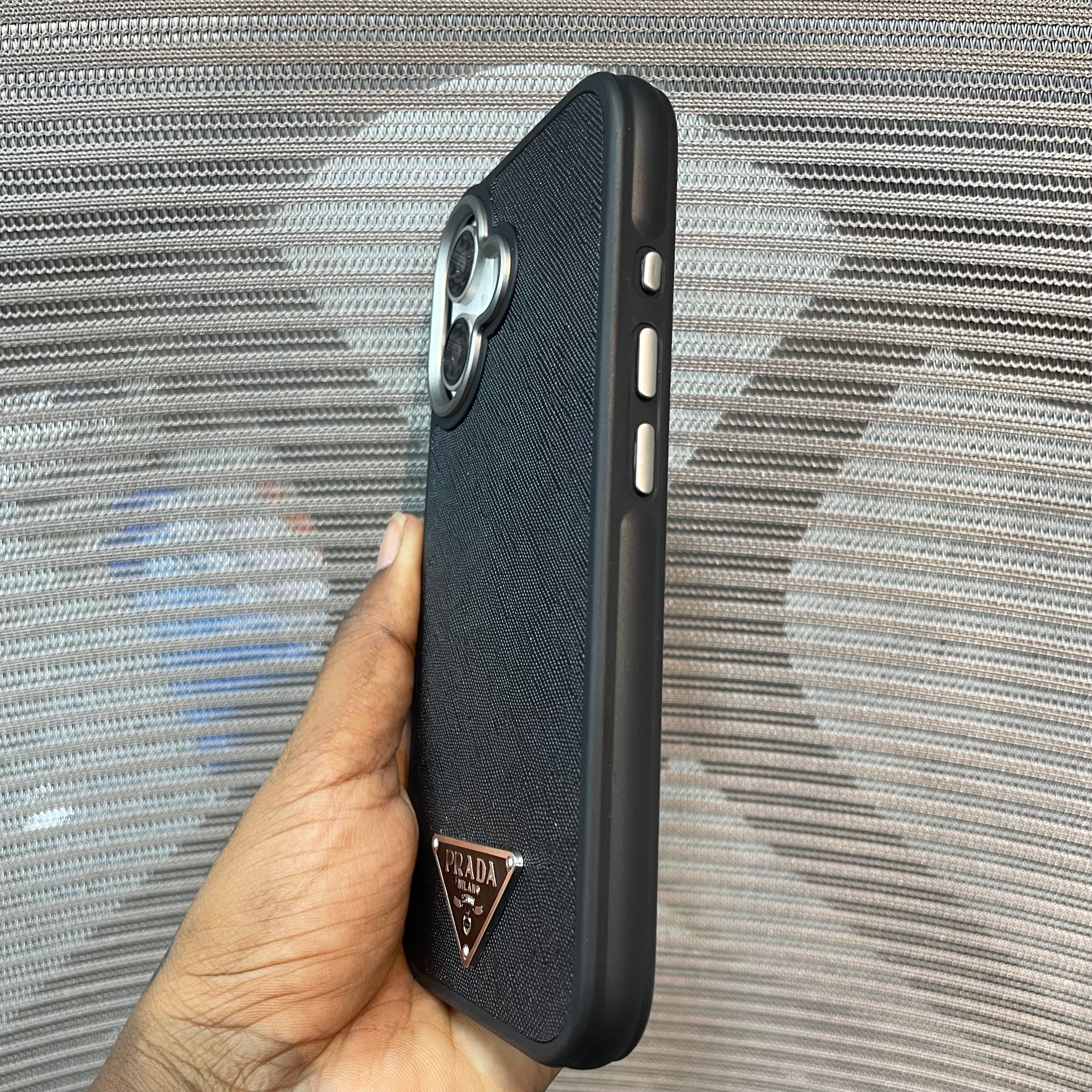 LogoLuxe Leather iPhone 17 Series Case