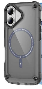 Bumper Case with Metal Button & Ring Protection MAGSAFE Mobile Case by CoverMeUp - Style 2