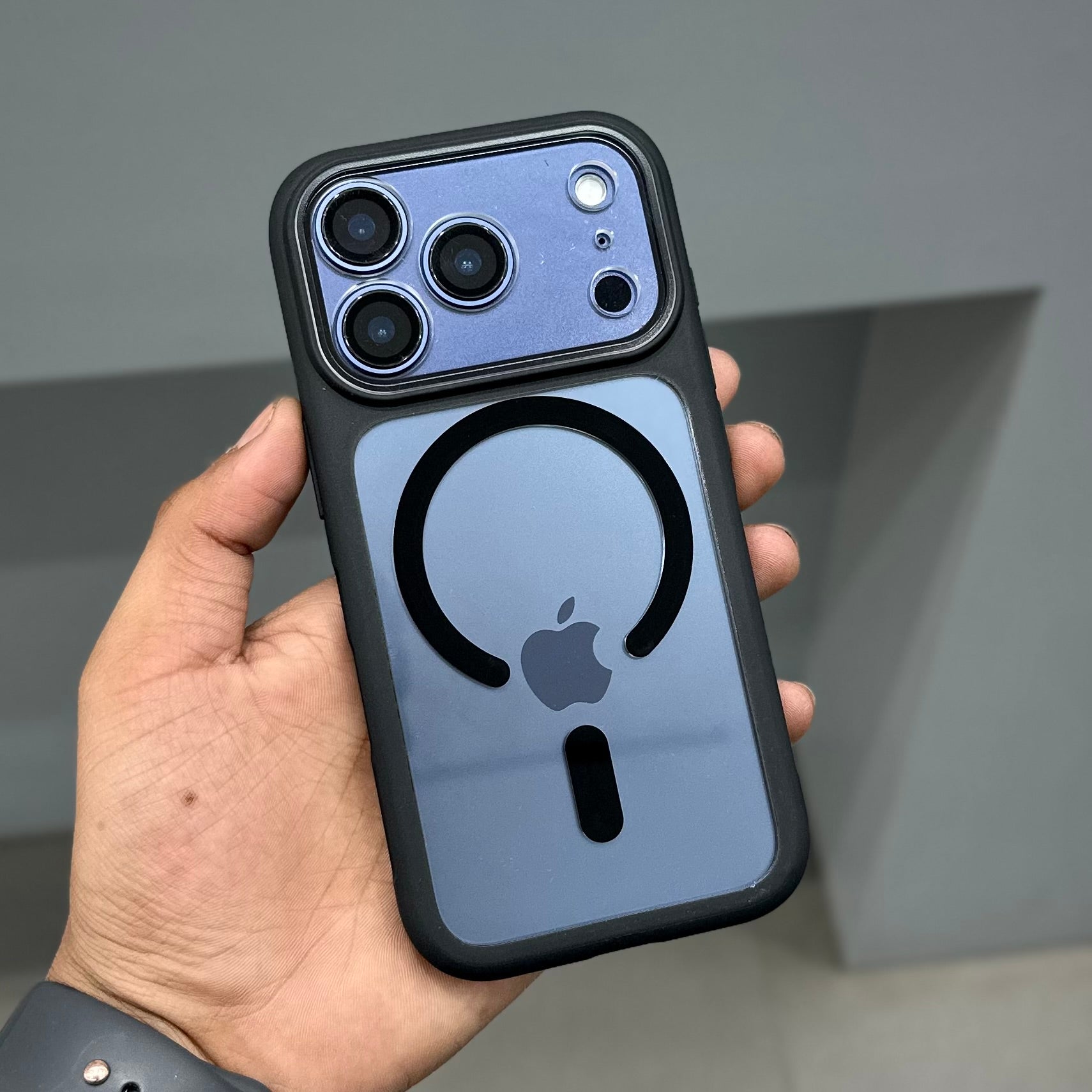 NY CAMO SHIELD MAGSAFE CASE - BLACK ( No. 3047 )