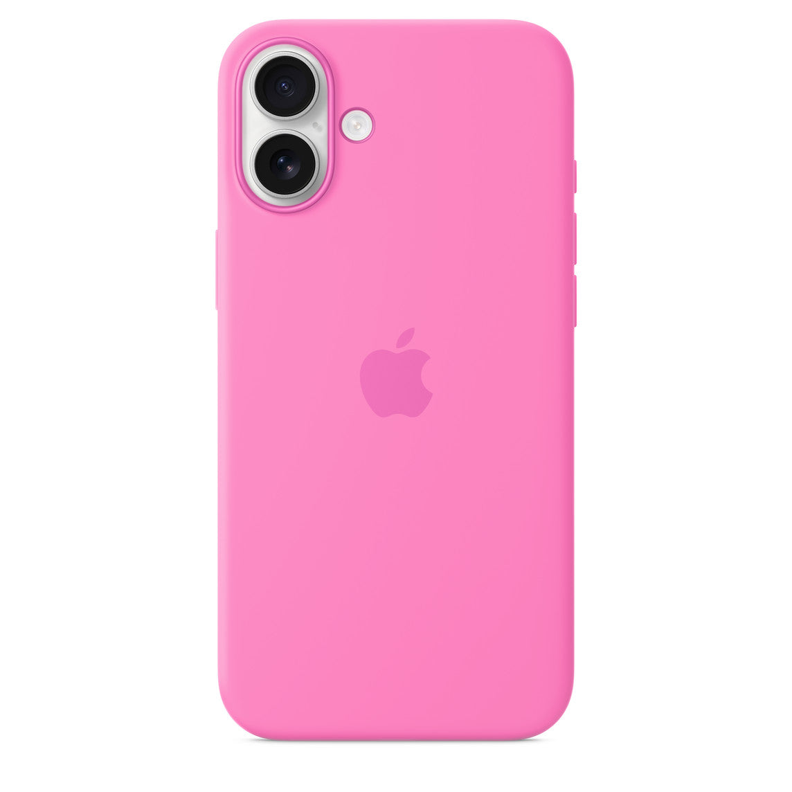 Logo Silicon Case for iPhone 16 (Peony)
