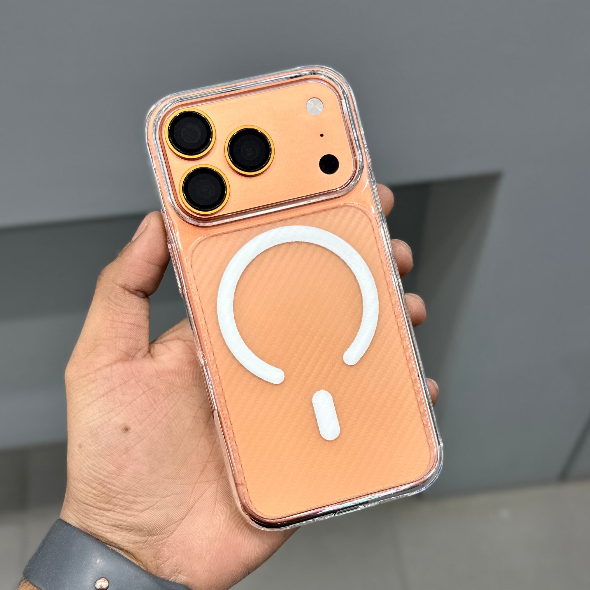 CMAQ CARBON BLOW CASE - TRANSPARENT ( No. 3075 )