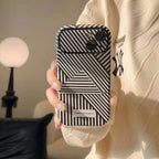 Protective Apple iPhone Back Cover - 3D Effects Striped Art Case for iPhone 14 Pro - Style 2