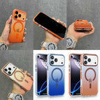 Protective Apple iPhone Back Cover - NY Anti Yellow CAIDU MAGSAFE CASE FOR IPHONE - Style 2