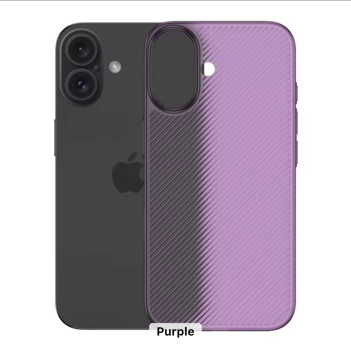 Protective Apple iPhone Back Cover - CarbonLite Slim iPhone Case - Style 2