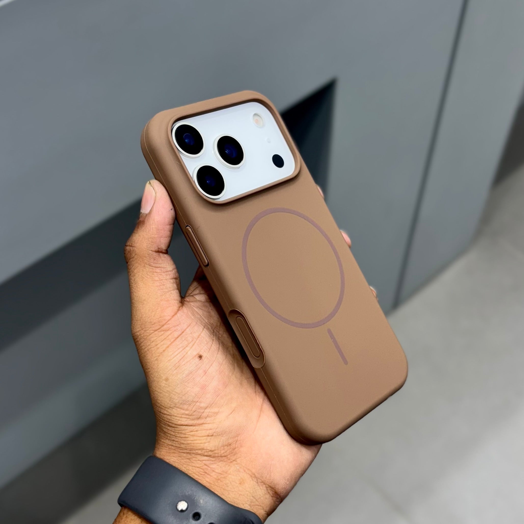 Honaiya Silicone With Magsafe Case ( No. 2066 ) Mobile Case by CoverMeUp - Style 8